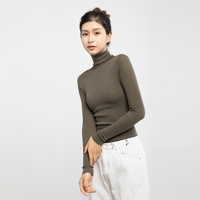 Winter Women Colourful Cashmere Wool Sweater