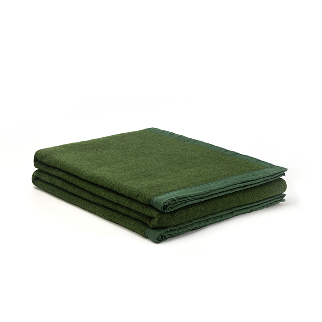 100% Acrylic Wool Outdoor Thick Army Blanket 