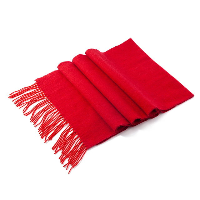 Custom Color Long Cashmere Scarf With Tassel