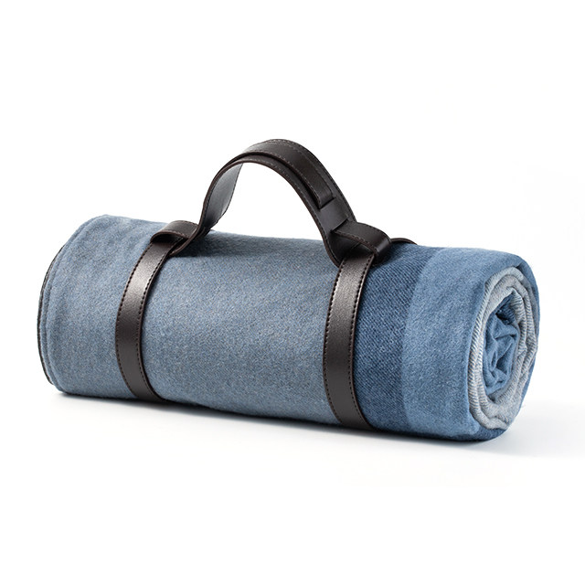 Pure 100% Wool Portable Picnic Blanket for Travel 